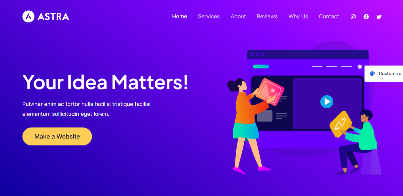 Web design